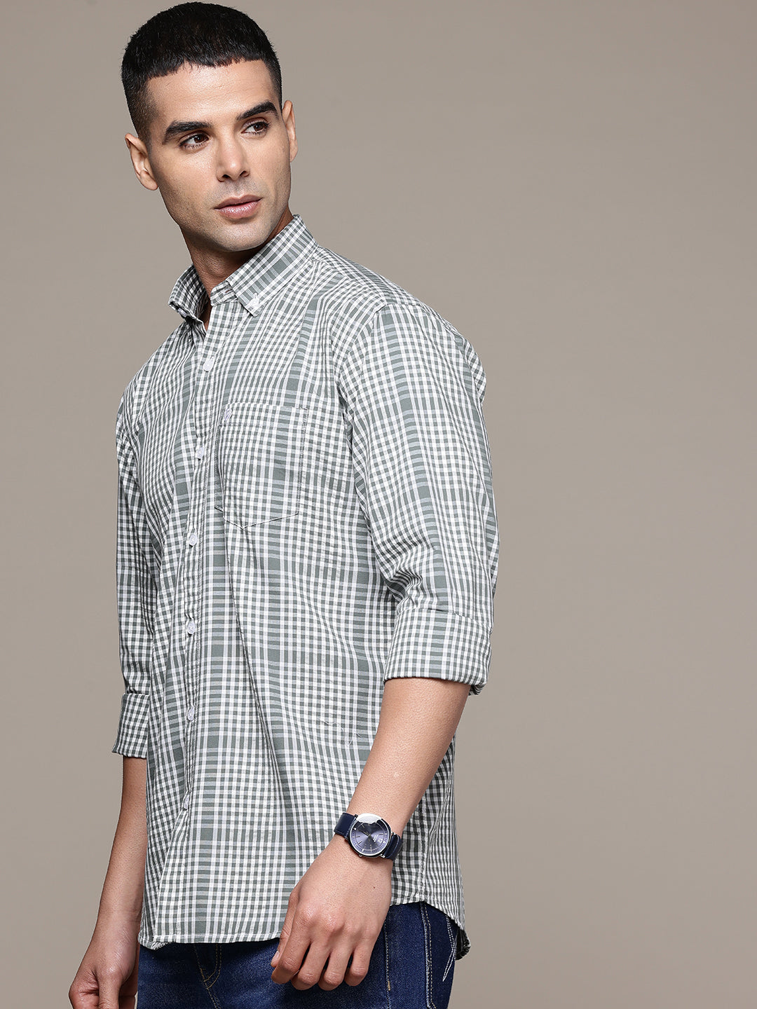 Multi Color Full Sleeve Pure Cotton Shirt