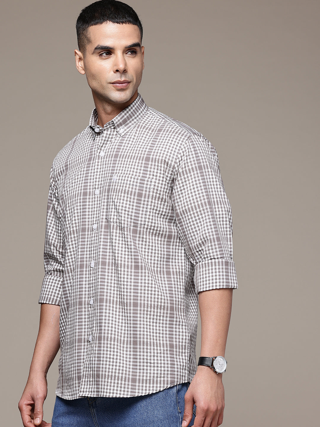 Multi Color Full Sleeve Pure Cotton Shirt