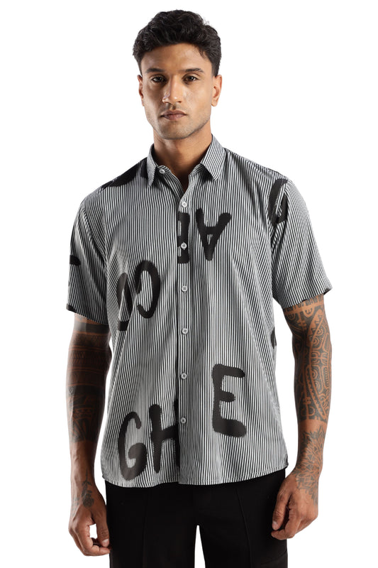 Multi Color Half Sleeve Viscose Rayon Shirt
