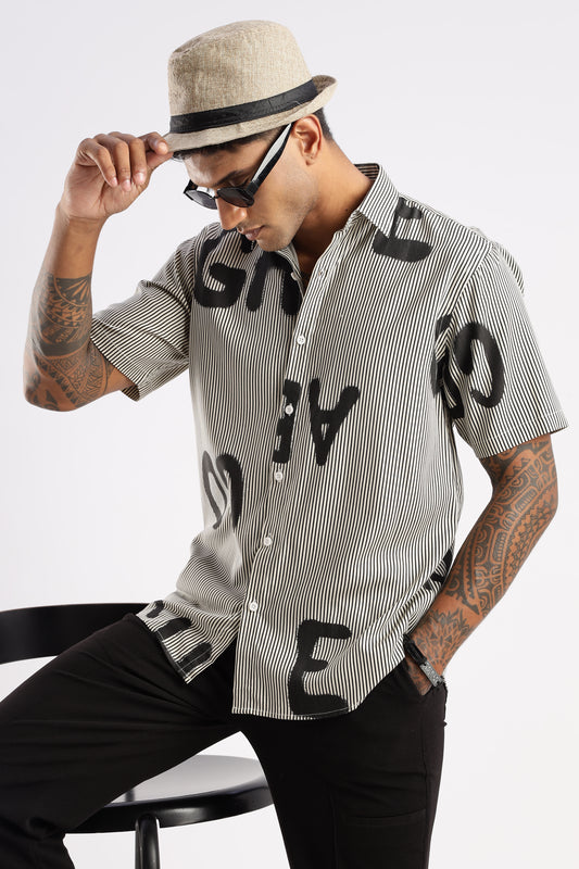 Multi Color Half Sleeve Viscose Rayon Shirt