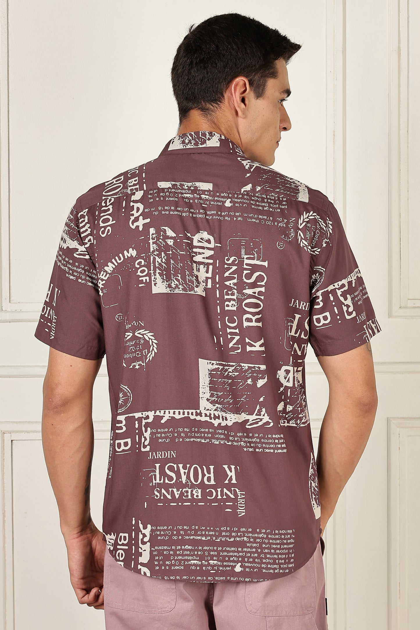 Multi Color Half Sleeve Viscose Rayon Shirt