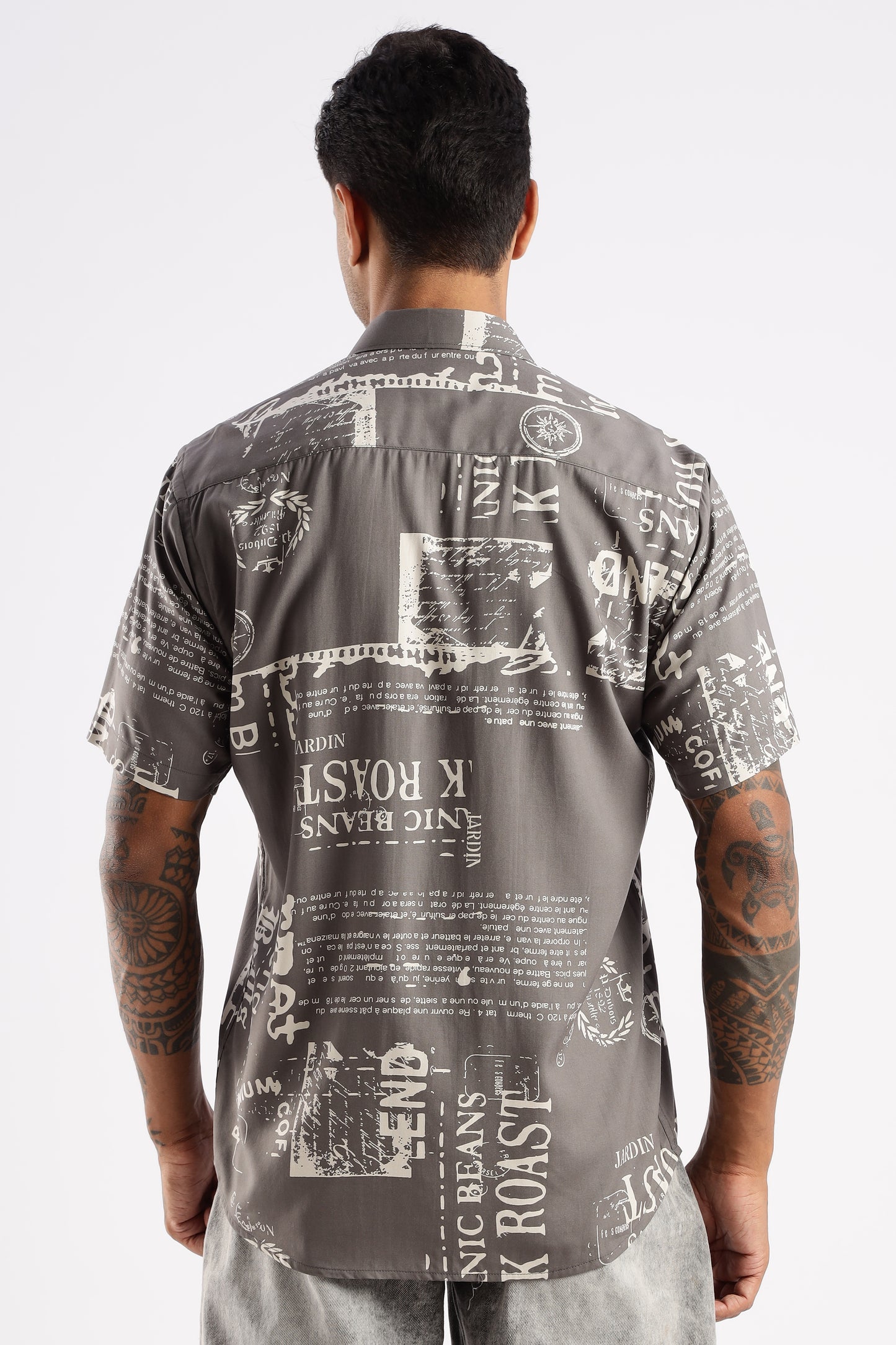Multi Color Half Sleeve Viscose Rayon Shirt
