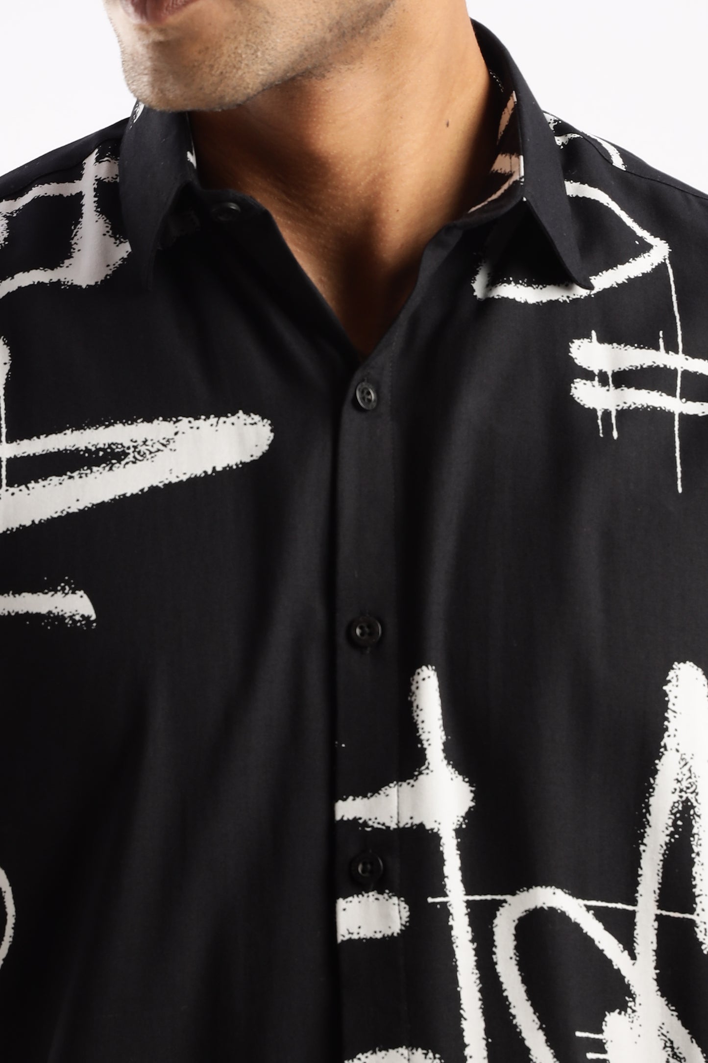Multi Color Half Sleeve Viscose Rayon Shirt