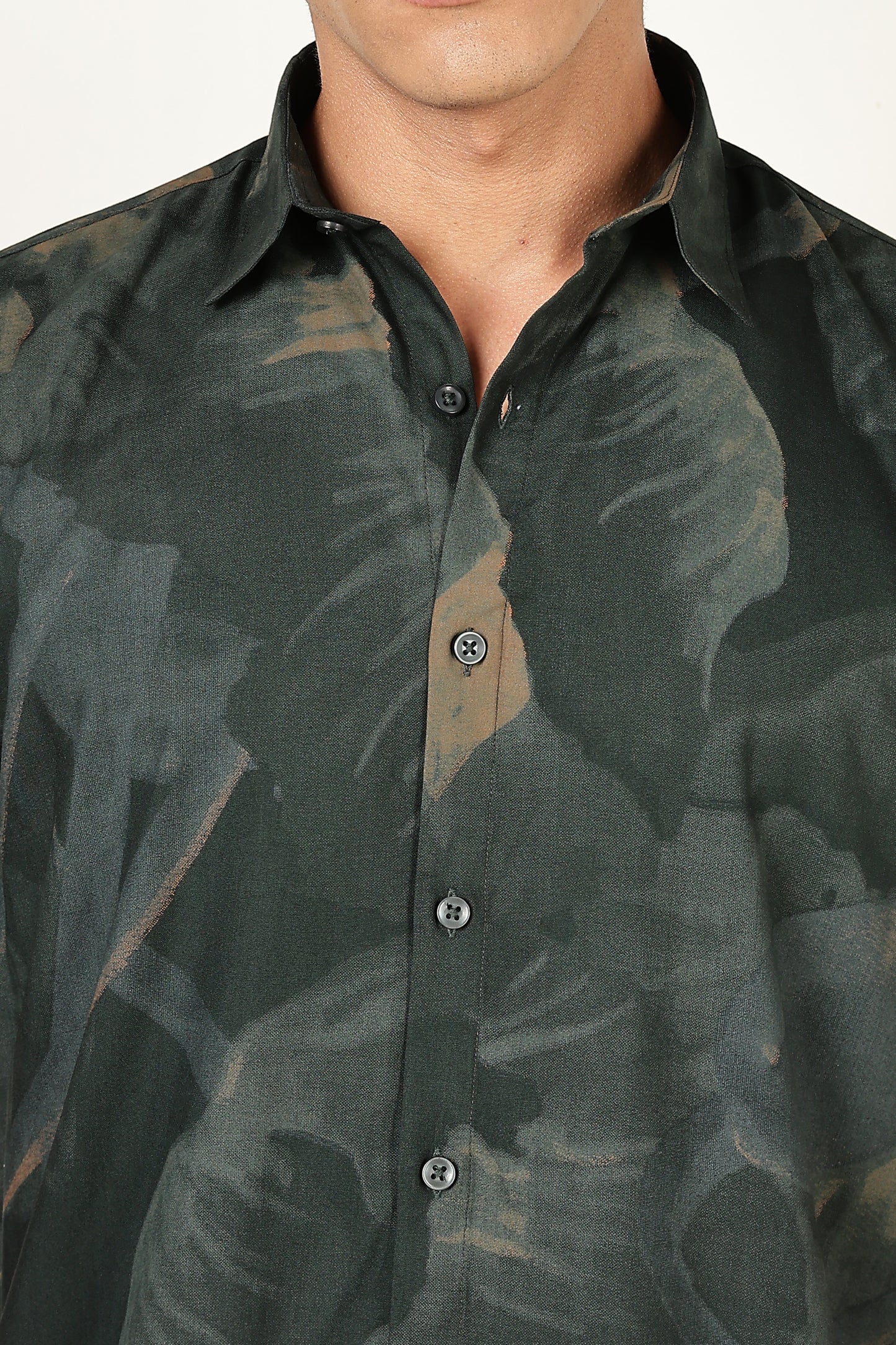 Multi Color Half Sleeve Viscose Rayon Shirt