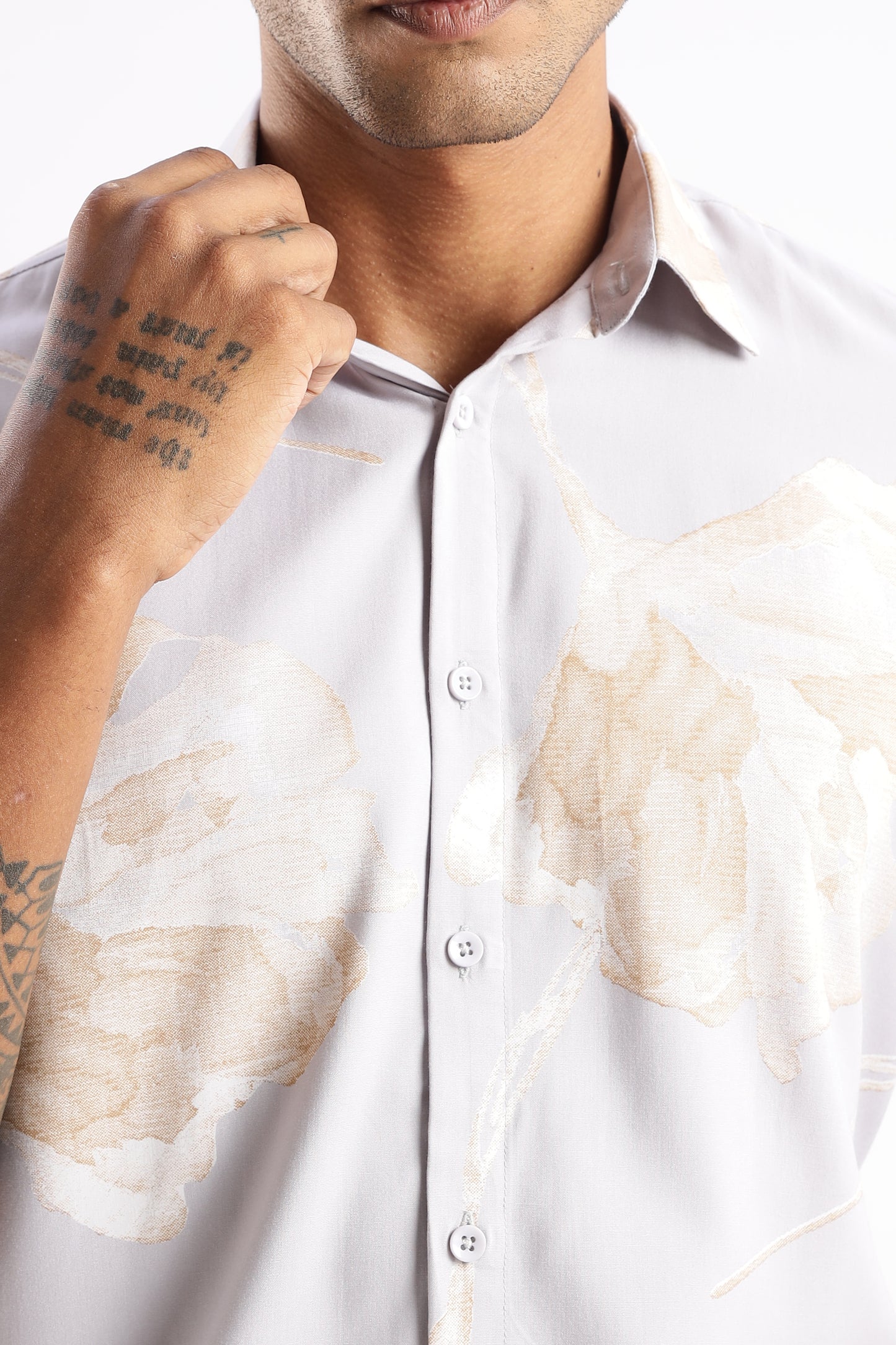 Multi Color Half Sleeve Viscose Rayon Shirt