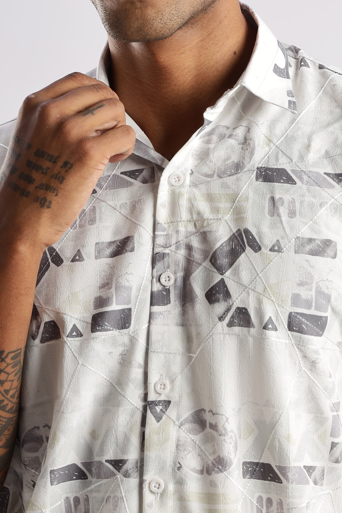 Multi Color Half Sleeve Viscose Rayon Shirt
