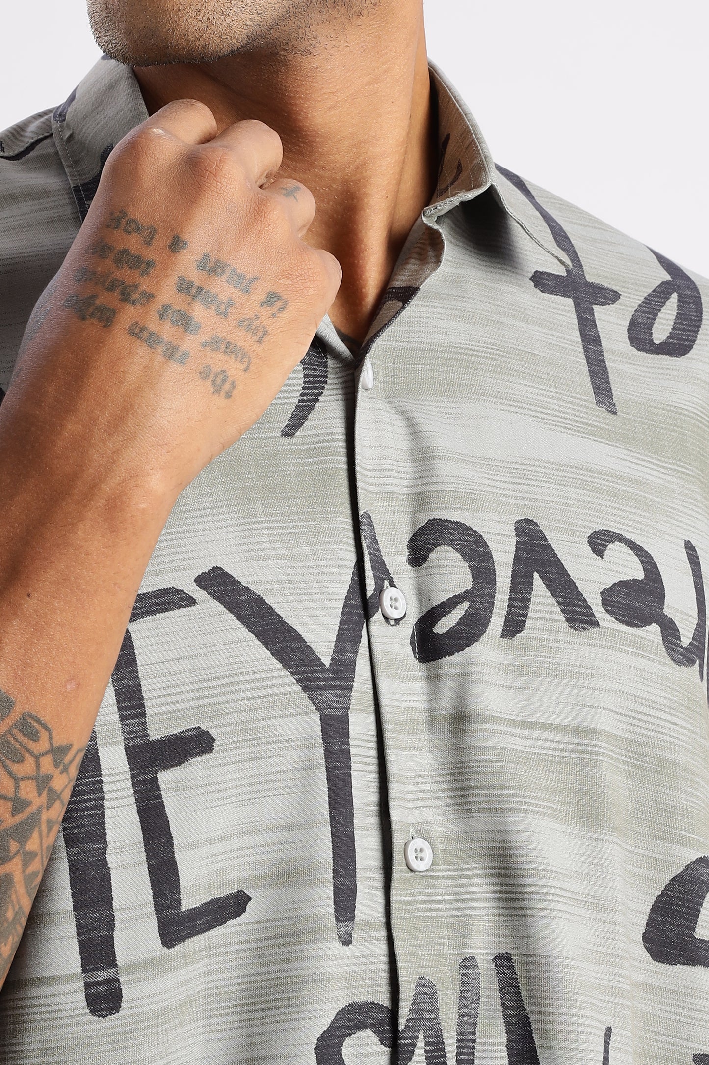 Multi Color Half Sleeve Viscose Rayon Shirt