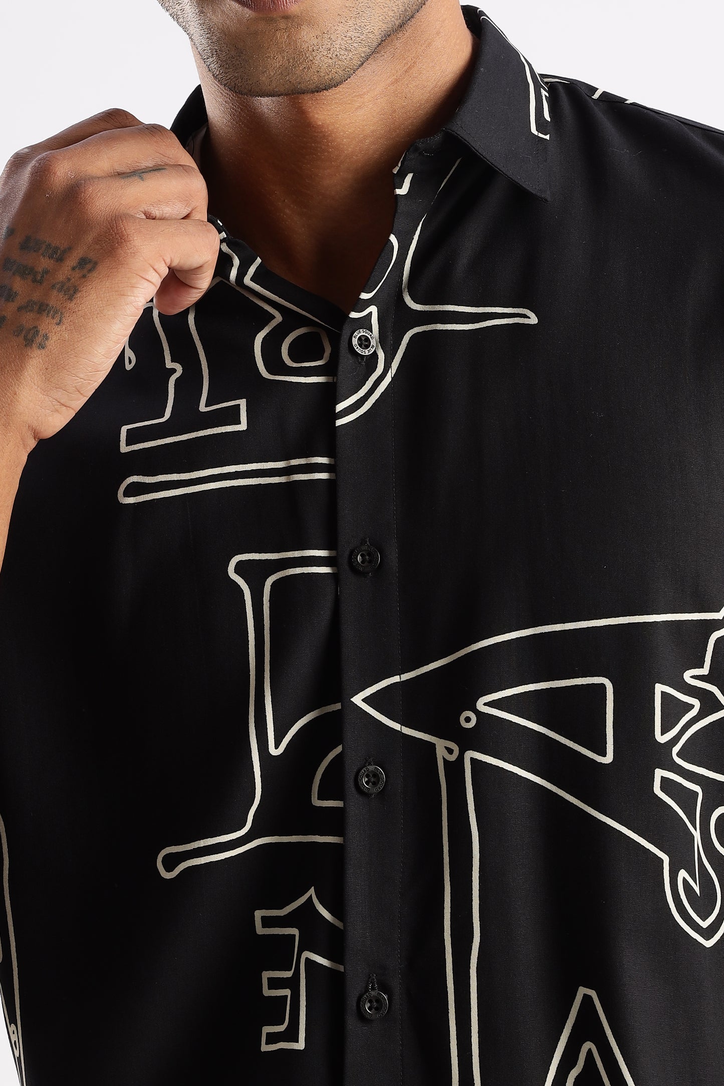 Multi Color Half Sleeve Viscose Rayon Shirt