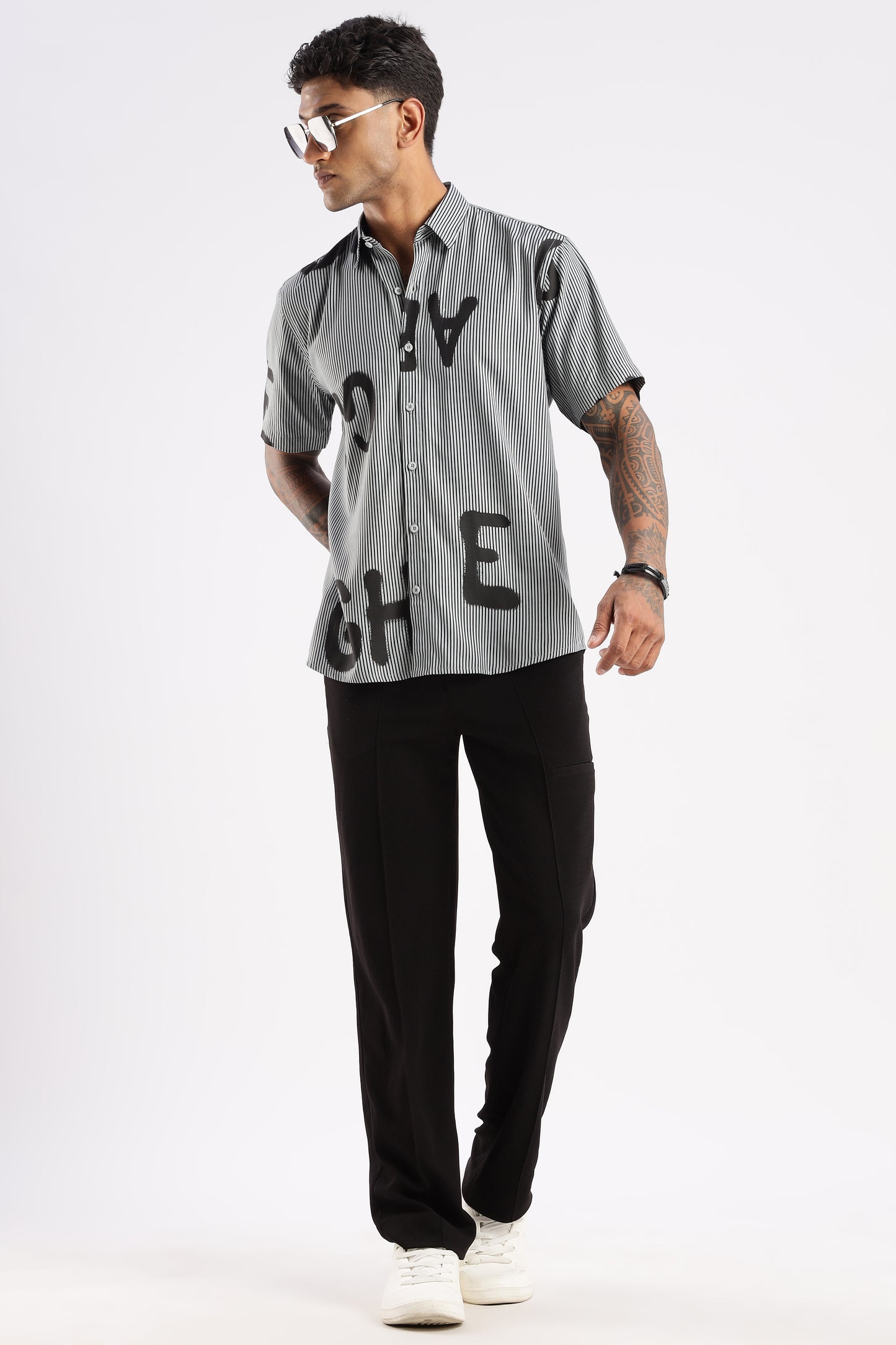 Multi Color Half Sleeve Viscose Rayon Shirt