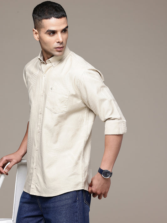 Multi Color Full Sleeve Cotton Satin Shirt