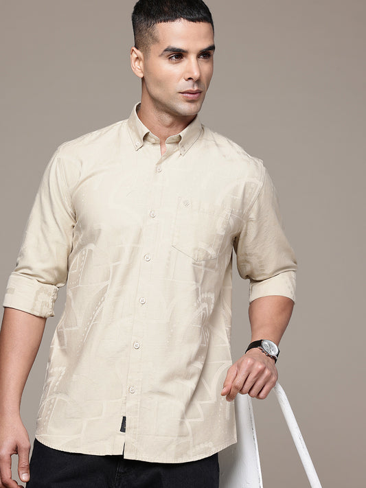 Multi Color Full Sleeve Cotton Satin Shirt