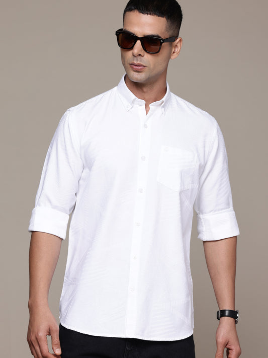Multi Color Full Sleeve Cotton Satin Shirt