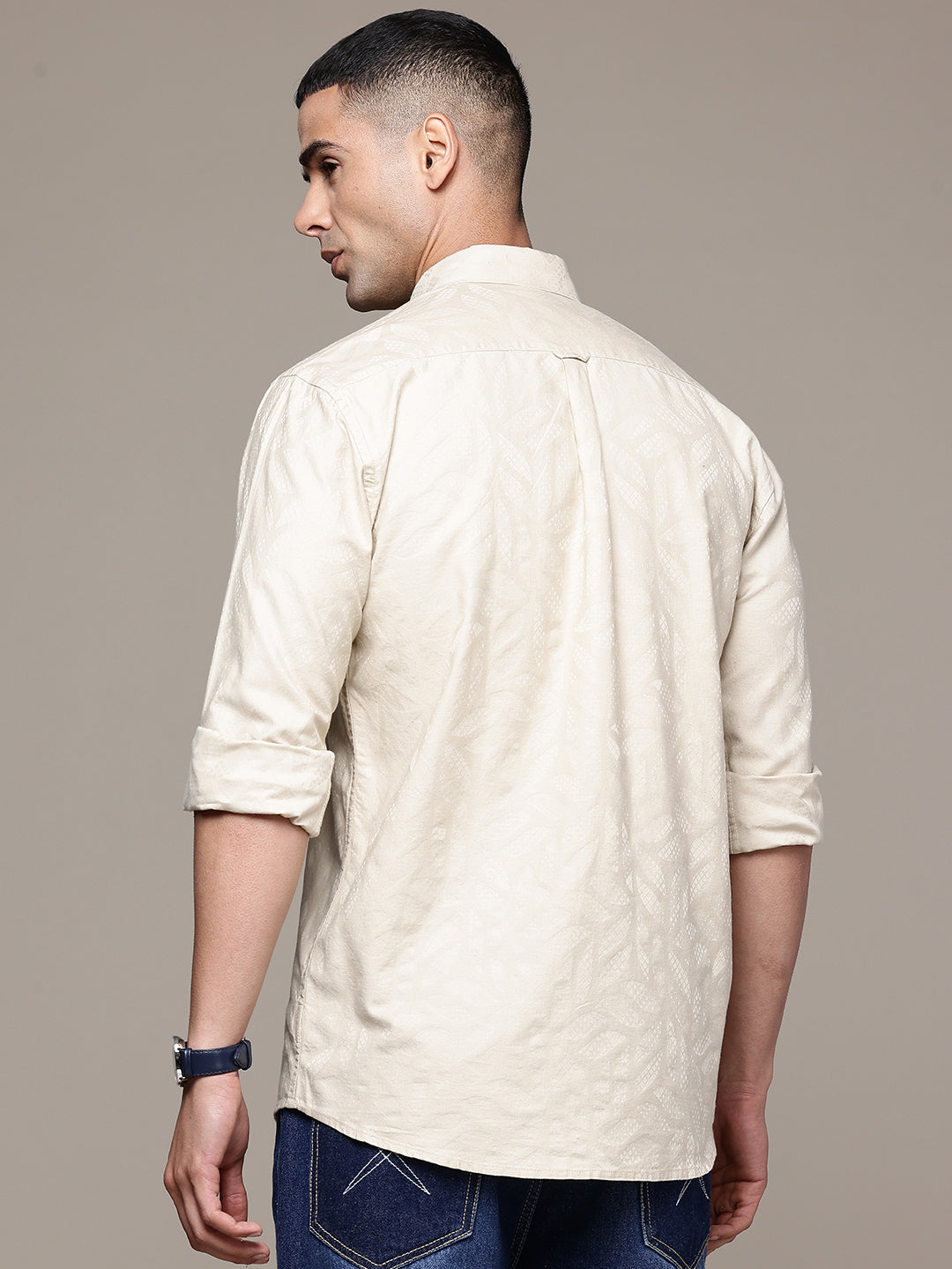 Multi Color Full Sleeve Cotton Satin Shirt