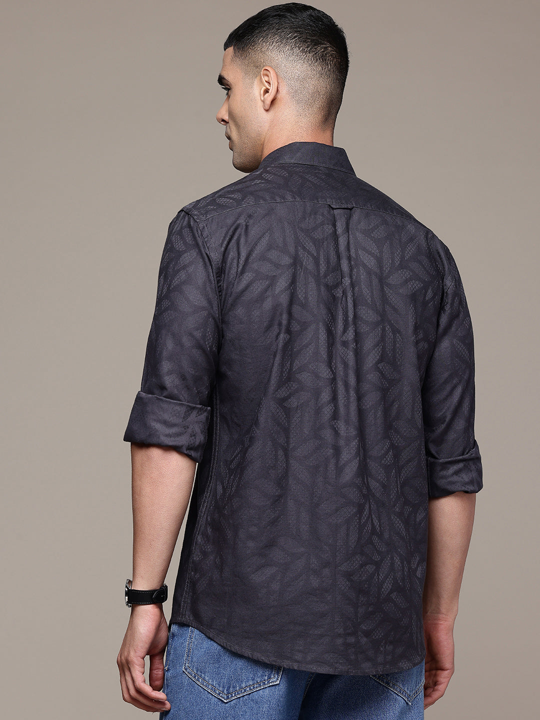 Multi Color Full Sleeve Cotton Satin Shirt