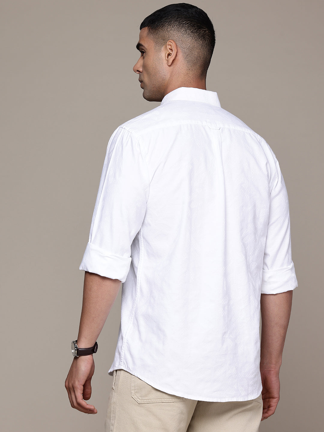 Multi Color Full Sleeve Cotton Satin Shirt