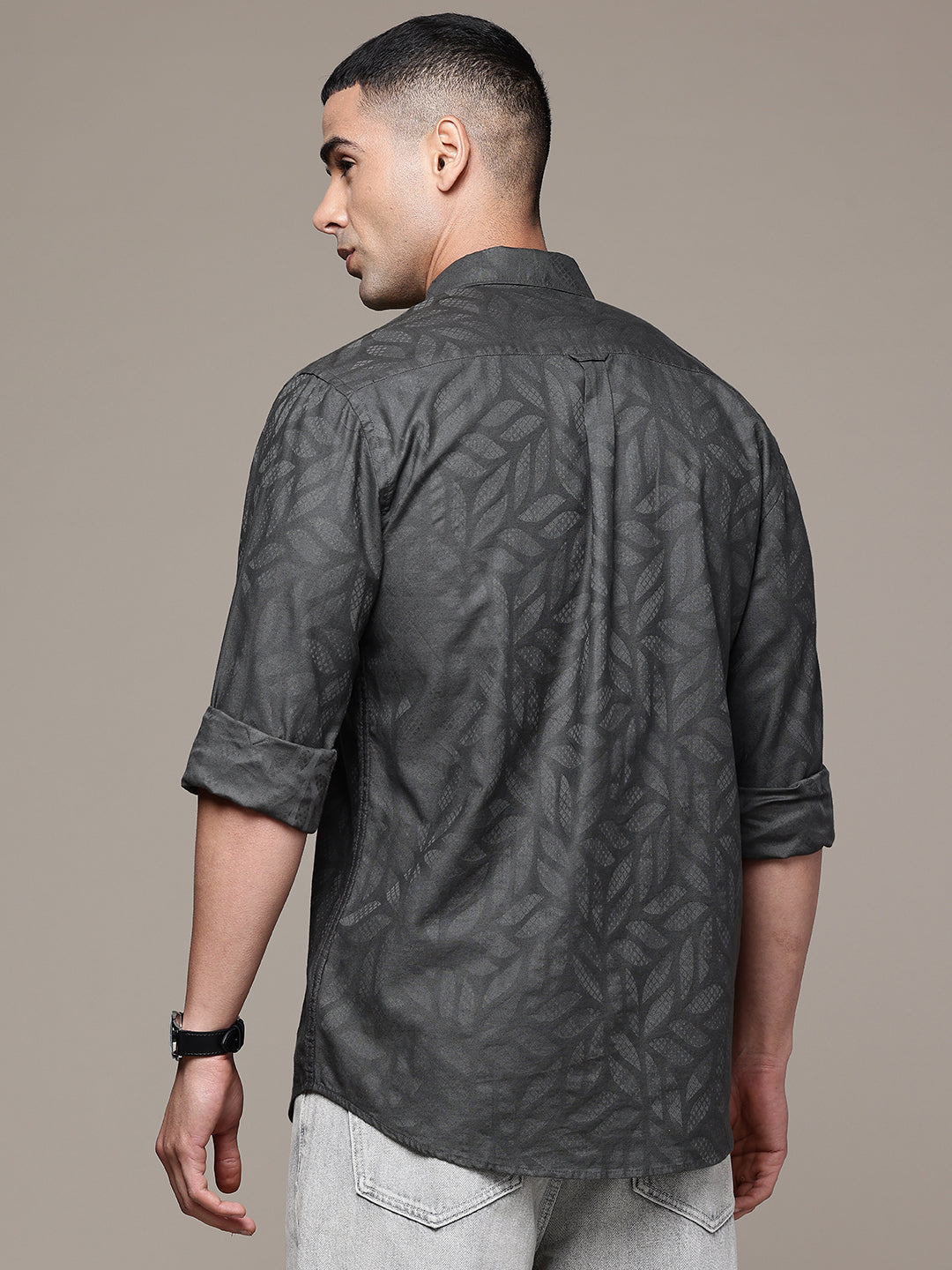 Multi Color Full Sleeve Cotton Satin Shirt