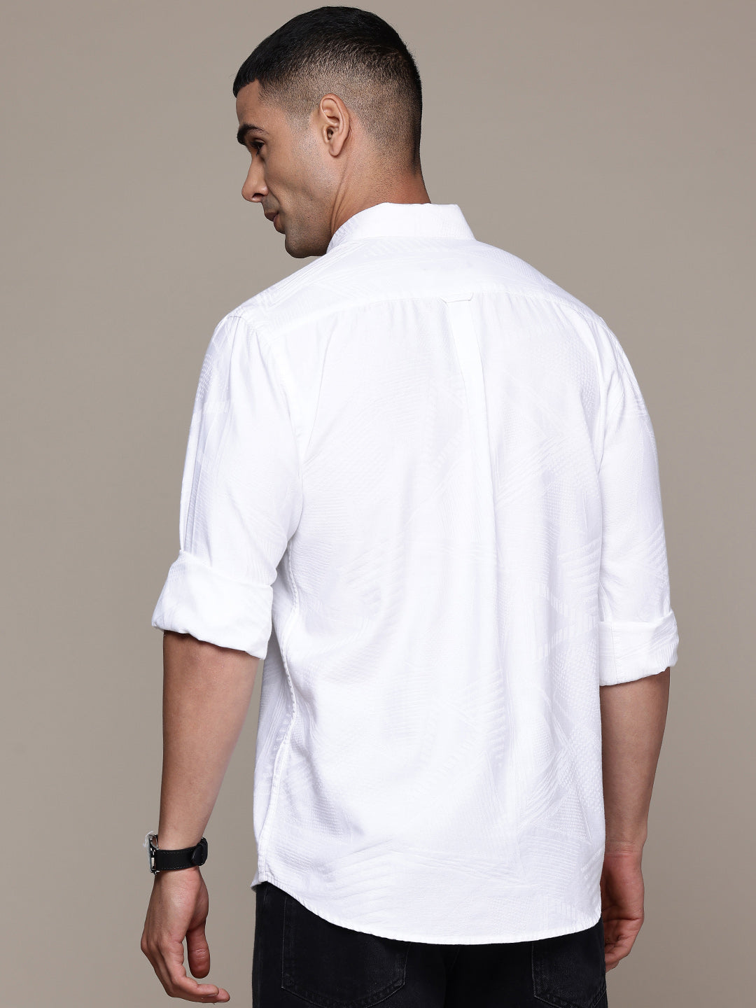 Multi Color Full Sleeve Cotton Satin Shirt