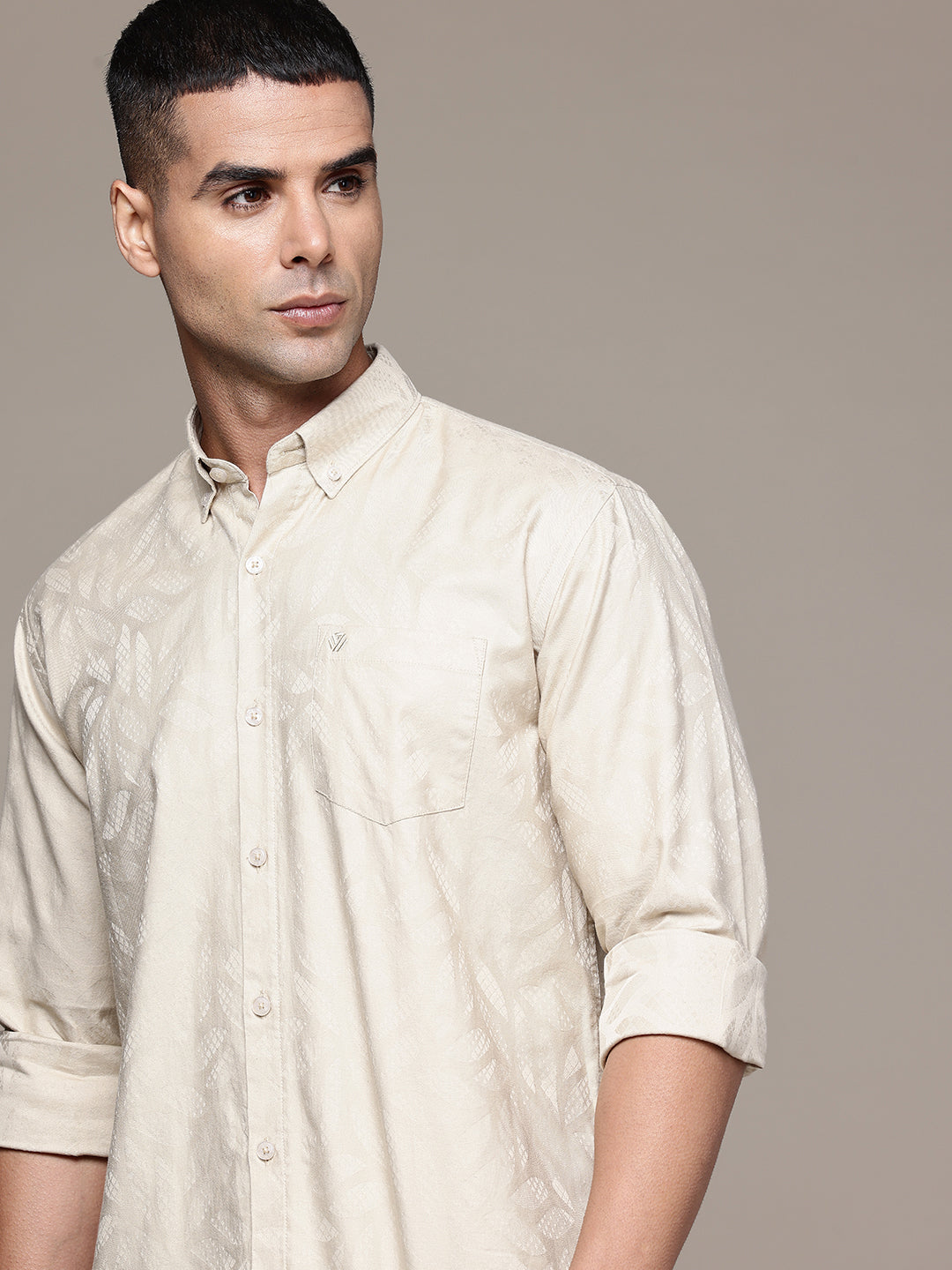 Multi Color Full Sleeve Cotton Satin Shirt