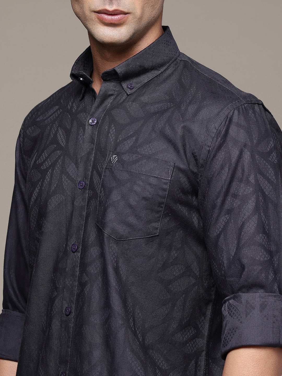 Multi Color Full Sleeve Cotton Satin Shirt