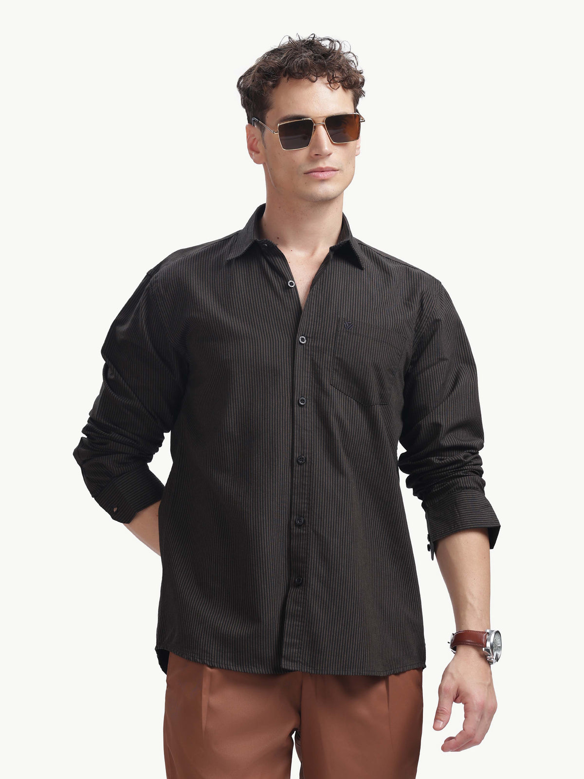 Multi Color Full Sleeve Oxford Cotton Shirt