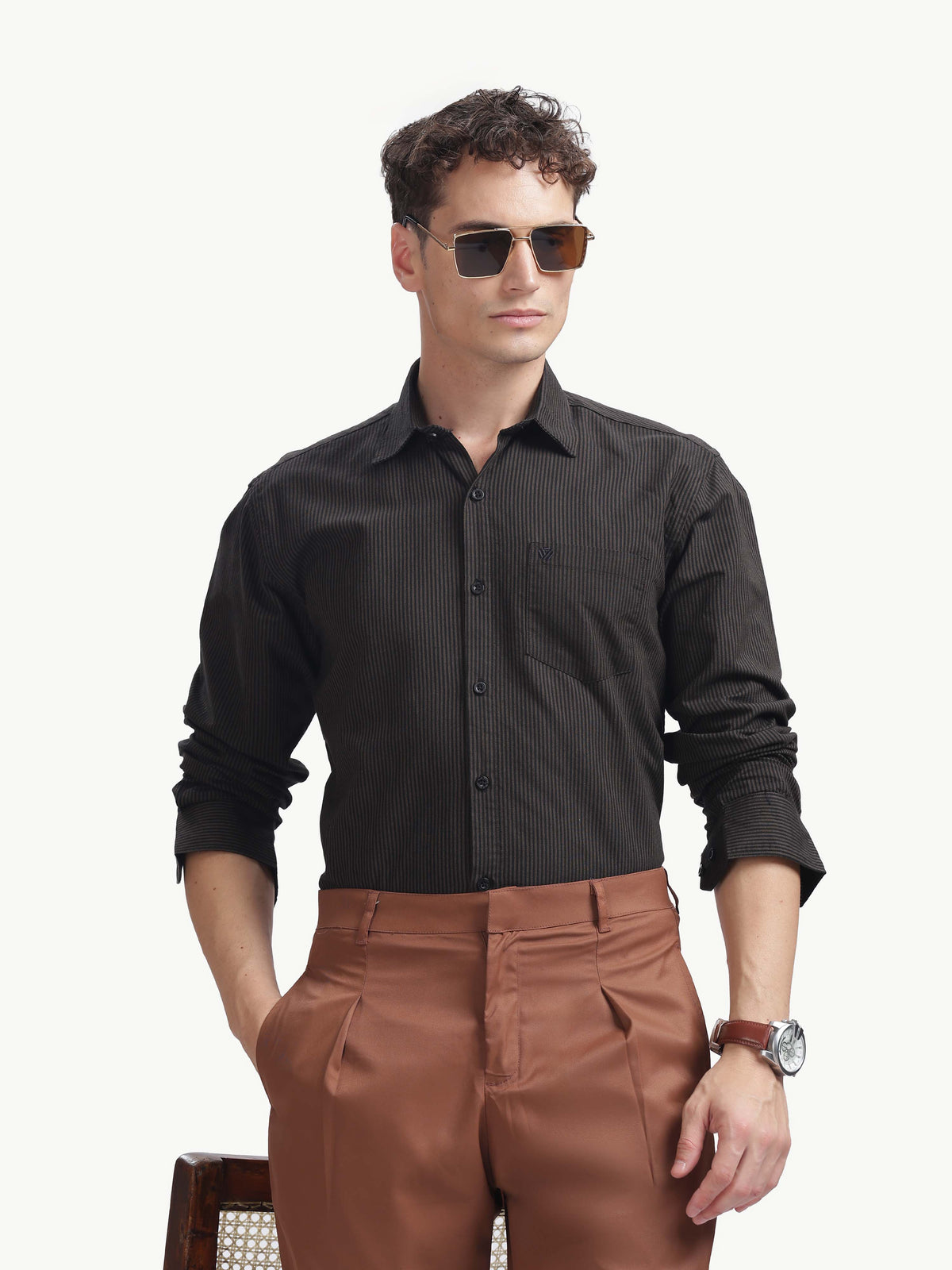 Multi Color Full Sleeve Oxford Cotton Shirt
