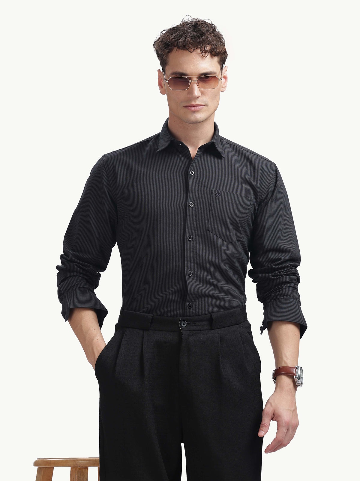 Multi Color Full Sleeve Oxford Cotton Shirt