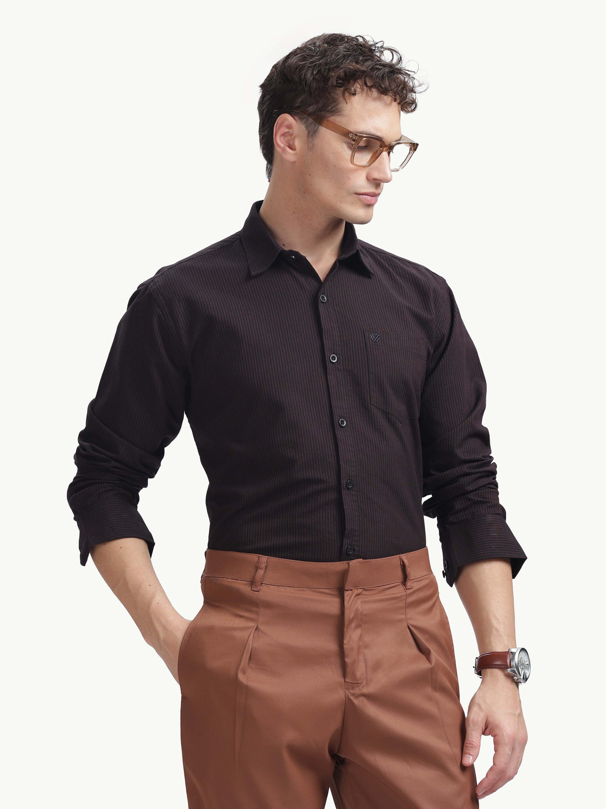 Multi Color Full Sleeve Oxford Cotton Shirt