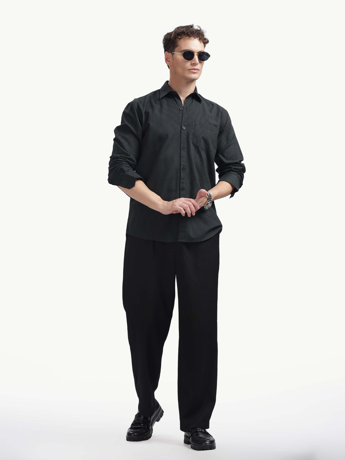 Multi Color Full Sleeve Oxford Cotton Shirt