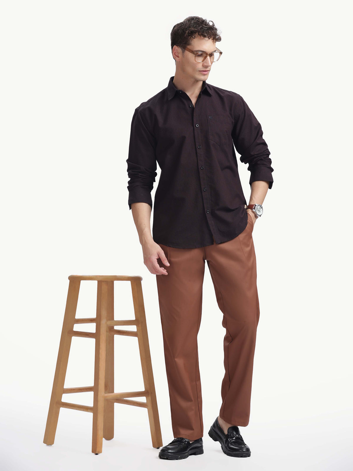 Multi Color Full Sleeve Oxford Cotton Shirt