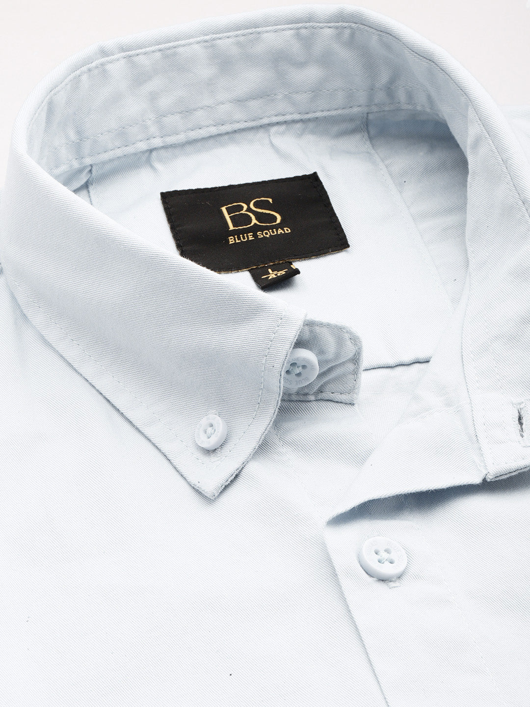 Light Blue Full Sleeve Pure Cotton Shirt