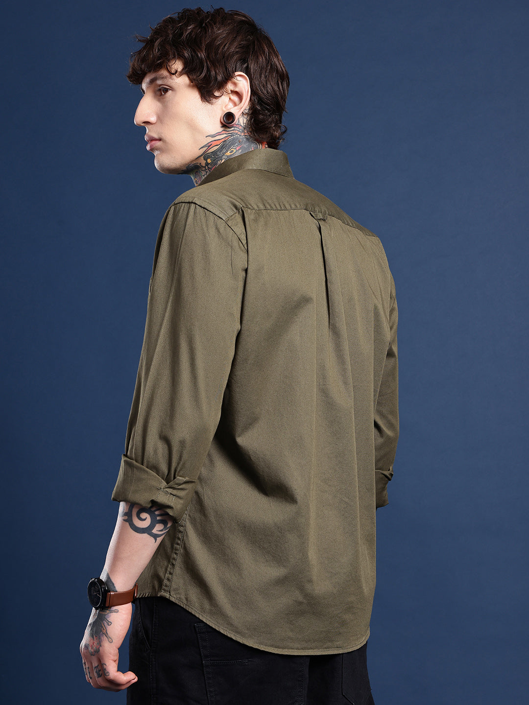 Oregano Full Sleeve Pure Cotton Shirt